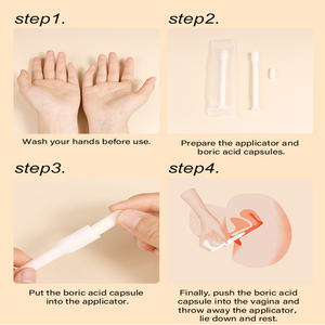 Hot Selling Vaginal <strong>Suppository</strong> <strong>Applicator</strong> Individually Capsule <strong>Applicator</strong> Medical PE Yoni Pops <strong>Applicator</strong> - Product Image 4