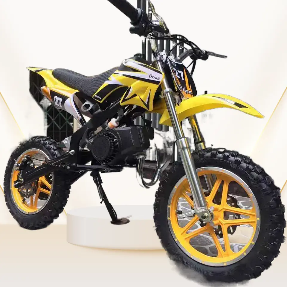 Fornecedor de motocicleta infantil a gasolina 49cc, mini bicicleta de bolso nova com preço barato, para crianças de 14 a 15 anos
