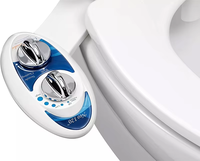 Accessoire de toilette bidet non électrique OEM-Buse autonettoyante avec pression d'eau réglable-Installation facile