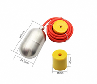 Edelstahl kabel Float Ball Flüssigkeits stand Schwimmersc halter, langlebiger Tank füllstand sensor für Wasser