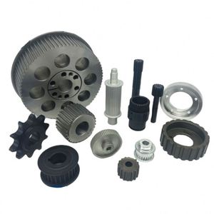 Poulie de distribution en aluminium MIGHTY Poly V MXL, alésage 10 mm, pas 50 mm, largeur 20 mm, OEM pour systèmes de convoyage - Product Image 6