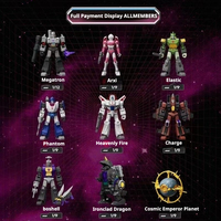 Nuevo Robot Transformable Versión Galaxia 09, Caja Ciega, Bloques de Construcción, Figuras de Acción, Modelo Original Genuino para Coleccionistas