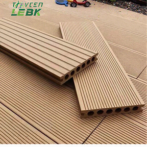 Turkey Manufacturer Quality Exterior Outdoor Composite <b>Decking</b> WPC Flooring Formaldehyde Water Resistant Eco-Friendly Fireproof - Product Image 1