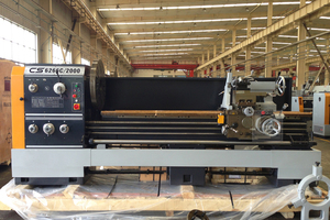 Torno horizontal manual paralelo CS6266C para metal, de alta resistencia y alta precisión, con bancada de 220V - Product Image 5