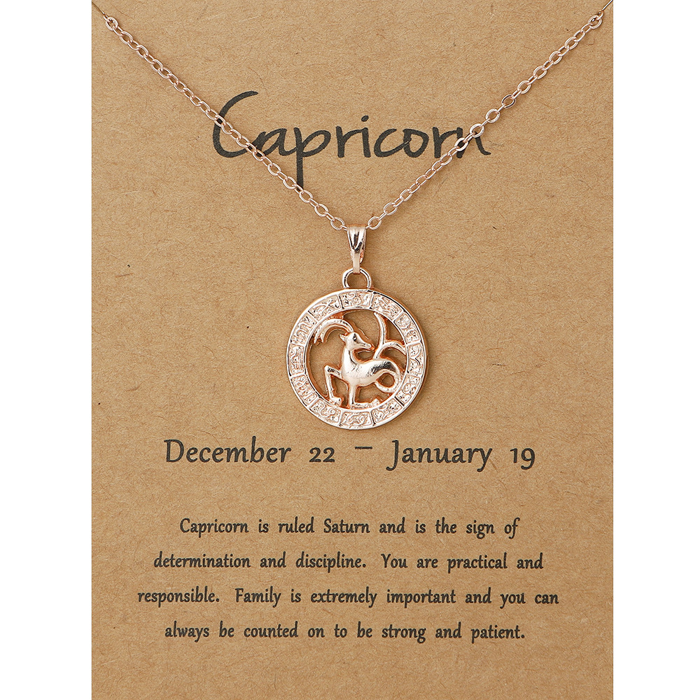 capricorn with card