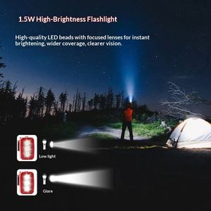 Radio d'urgence AM/FM à manivelle Zowie 086, lampe torche 2000mAh, alarme SOS, haut-parleur intégré pour utilisation en cas de survie - Product Image 6