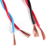 Câble électrique RVS torsadé pour câblage domestique, fils électriques flexibles à connexion torsadée, câble en cuivre 300V
