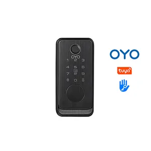 OYO Reasonable Price Easy Installation Fingerprint With High Quality Smart Secured For Front Door Electronic Smart Door Lock