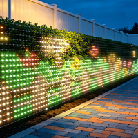 Luces de Cadena LED RGB con Matriz de Píxeles, Pantalla de Texto DIY, Sincronización con Música, Programables, Resistentes al Agua IP68, Alimentación USB