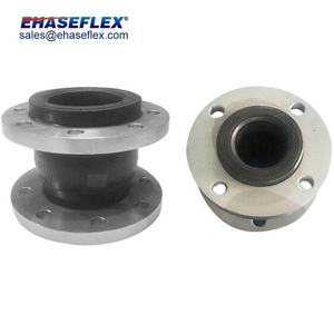 Stainless Steel Zinc <strong>Plated</strong> Single Sphere Rubber Expansion Joint Vibration Absorption <strong>Flange</strong> Type for Industrial Pipelines - Product Image 2
