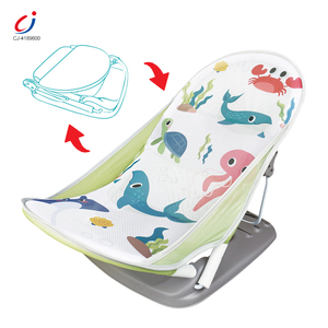 Chaise de bain pour bébé en plastique Chengji, créative et amusante, sur le thème des animaux marins, chaise de douche pour bébé pour la salle de bain - Product Image 3