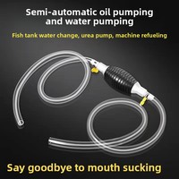 Extracteur d'huile de voiture, pompe à aspiration manuelle, modèle 1, avec séparation eau et huile, tuyau de siphon noir, usage domestique