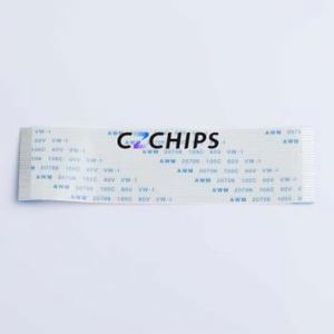 FFC-1.0-27-100-A-4-8 FFC Cable (Flexible Flat Cable) P=1mm Connector 27P 1mm 0.3mm Non-Inverting - Product Image 1