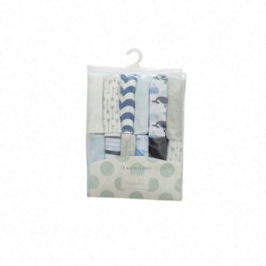 Lot <span class=keywords><strong>de</strong></span> 12 serviettes douces carrées pour la salive et le sueur, assortiment aléatoire <span class=keywords><strong>de</strong></span> serviettes <span class=keywords><strong>de</strong></span> <span class=keywords><strong>bain</strong></span> en coton en forme <span class=keywords><strong>de</strong></span> fleur pour bébés garçons et filles, soins pour bébés en voiture - Grande Vente - Product Image 3