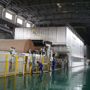Máquina para Fabricar Platos de Papel con Motor, Capacidad <span class=keywords><strong>30T</strong></span>, Proveedor de Royal PULP & PAPER SOLUTION China - Product Image 3