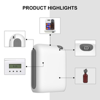 Diffuseur de parfum professionnel pour hôtel, diffuseur d'arômes commercial sans eau, diffuseur d'huiles essentielles électriques en plastique