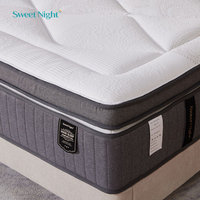 Matelas de luxe 5 étoiles pour hôtel, ressorts ensachés individuels, latex, convertible, pour chambre à coucher, tailles King et Queen