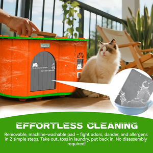 Casa para Gatos con Aire Acondicionado, Venta al Por Mayor de Fábrica, Refugio para Mascotas de 4 Estaciones con Modos de Calefacción y Refrigeración para Gatos y Perros Pequeños - Product Image 6