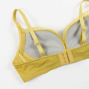 Высококачественный красивый Однотонный женский Мягкий Бесшовный бюстгальтер без косточек - Product Image 5