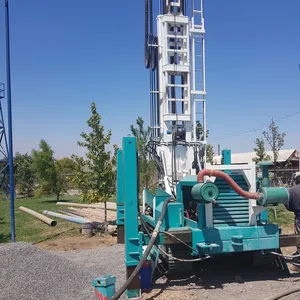 En kaliteli 300m paletli tip dizel sondaj su kuyu sondaj donanımı makinesi