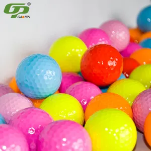 Golf Ball Wholesale 3 Layer Driving Range Ball Multiple Color Golf Practice Ball For Outdoor Golf Play