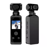 Cámara Oculta 4k Ultra HD, Cámara de Acción de Bolsillo, DVR Activo, Video a Prueba de Agua, Mini Cámara Deportiva con Wifi y Rotación de 270°
