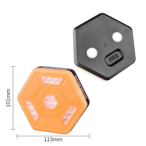 Luce di Segnalazione Stradale LED Ricaricabile al Litio, Faro di Sicurezza Portatile per Auto, Luce di Emergenza - Product Image 3