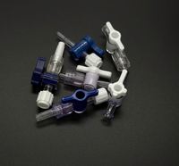 Valve d'infusion bidirectionnelle en plastique à haute pression avec raccord Luer Lock pour cathéter, excellente performance