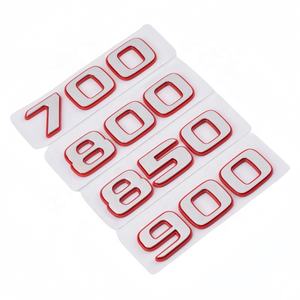 מדבקות לוגו מותאמות אישית w464 ו-w465 מדבקות בצורת 700, <span class=keywords><strong>800</strong></span>, סט 900 מדבקות לוגו אחורית מדבקות הלוגו האחורי - Product Image 2