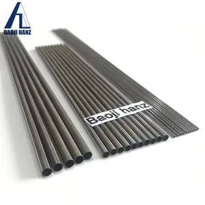 High Purity 99.95% Nb1 Nb2 Welded Niobium Tubes Price For Sale