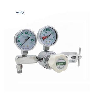 Reductor de presión de <span class=keywords><strong>gas</strong></span>, concentrador de oxígeno de estilo Sudáfrica, doble calibre, bull nose /CGA870 - Product Image 6