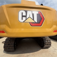 Excavatrice sur chenilles hydraulique Caterpillar Cat350 d'occasion de haute performance, modèle 2023, 99% NEUF, 50 tonnes, provenance Japon, à vendre