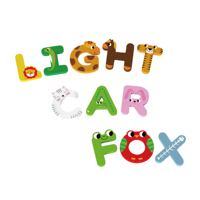 Alphabet Caractère A à Z Jouet en peluche mignon de dessin animé Lettre éducative précoce Animaux