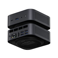 2027 PC Desktop Mini AMD Ryzen 3 5400U OEM ODM Baru 16GB LPDDR4 WiFi 6 Gigabit LAN Komputer Mini PC dengan Layanan Logo Kustom