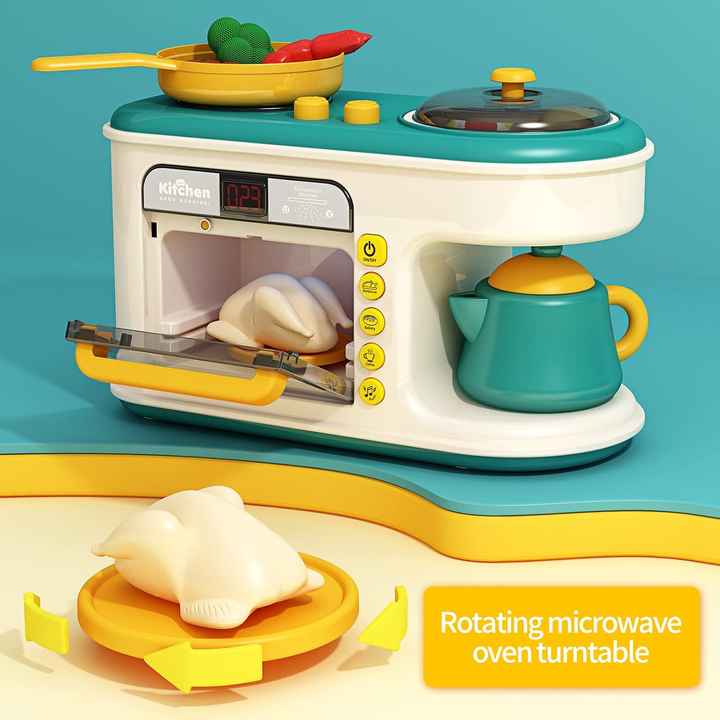 Wudly Microwave Oven- Pretend Play Set main image 0