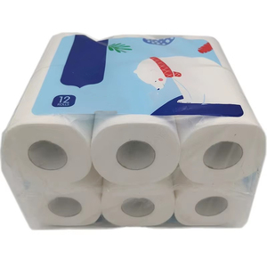 Miglior prezzo personalizzato all'ingrosso 12 16 24 rotoli confezioni di pasta di legno vergine carta igienica tessuto usa e getta e lavabile - Product Image 1