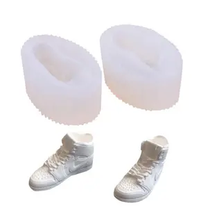 AJ Shoes Handmade Gift Shoes Plaster Silicone Mould Sneaker Shoes Candle Mold 2PCS/Set