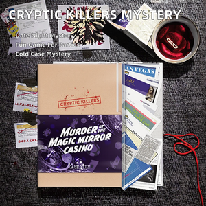 Fichiers d'affaires inédites sur les meurtriers mystérieux : <span class=keywords><strong>Jeu</strong></span> de détection d'évidences et de révélations sur les casiers criminels - <span class=keywords><strong>Jeu</strong></span> de société personnalisable pour 1 à 10 joueurs - Product Image 2