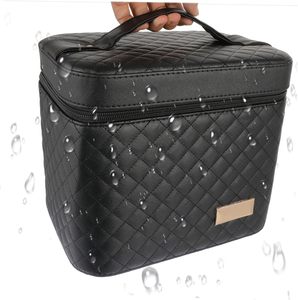 Valise de voyage en PU grande capacité pour cosmétiques et maquillage – Vente en gros - Product Image 2
