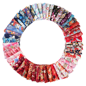 5 pièces/sac pur coton Style <span class=keywords><strong>japonais</strong></span> bronzant gros quart coton faisceaux de <span class=keywords><strong>tissu</strong></span> - Product Image 5
