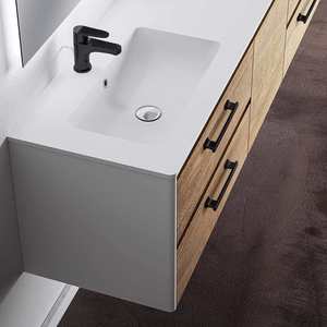 Poignées de meuble WEKIS en alliage de zinc 150 mm noir mat, quincaillerie pour cuisine, chambre, armoire extérieure, placard, commode - Product Image 5