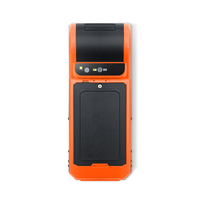HFSecurity FP09 Android 11, Lector de Huellas Dactilares, Reconocimiento Facial, Escáner de Códigos de Barras y Códigos QR, Impresora, NFC, Reloj Checador Portátil