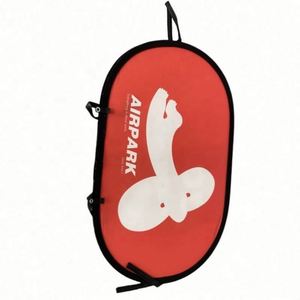 Custom Designed Portable Outdoor Sports Advertising Banner Stand Portable <b>Frame</b> Circle Pop High Visibility for Business Flags - Product Image 3