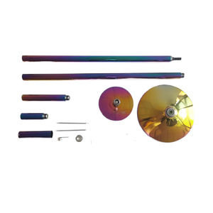 Barra de Baile Profesional de Alta Resistencia, Barra Giratoria Antideslizante Multicolor de 45 mm para Espectáculos Aéreos y Acrobáticos - Product Image 3