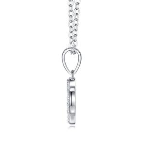 Collar de Plata de Ley S925 con Signo Zodiacal Capricornio, Colgante con Moissanita Deslumbrante, Ajustable, Collar de Astrología y Horóscopo - Product Image 2