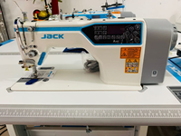 Nouvelle machine à coudre industrielle à point droit Jack A4B à moteur direct à aiguille simple, utilisable à domicile