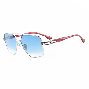 Occhiali da Sole Futuristici Rossi 2025 per Uomo e Donna, Montatura Slim Unisex per Esterni, Logo Personalizzato, Produzione all'Ingrosso - Product Image 1