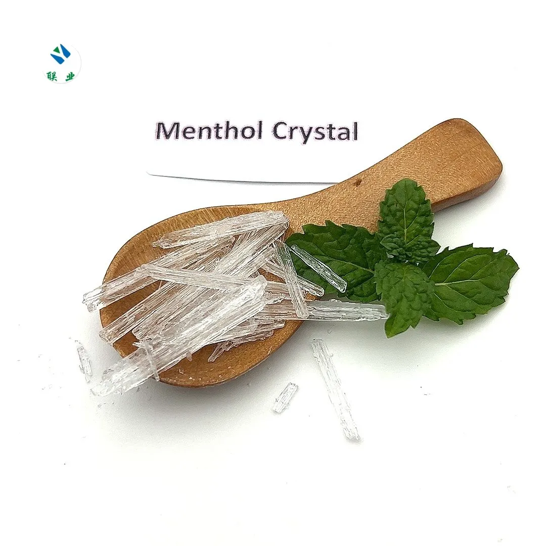 Prix usine haute pureté cas naturel 89-78-1 cristaux de menthol Methly cristaux de menthe L-Menthol