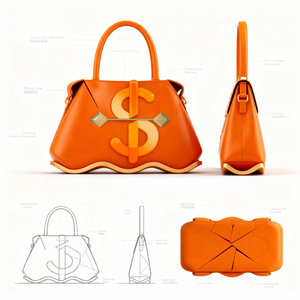 Sac fourre-tout Ita personnalisé avec symbole de devise anime, style bandoulière, fabrication OEM personnalisée, faible MOQ, avec insert - Product Image 5