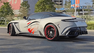 Piezas de Automóvil para <span class=keywords><strong>Aston</strong></span> <span class=keywords><strong>Martin</strong></span> Db11, Fibra de Carbono, Estilo M, Parachoques Delantero y Trasero, Alerón, Faldones Laterales, Kit de Carrocería - Product Image 6